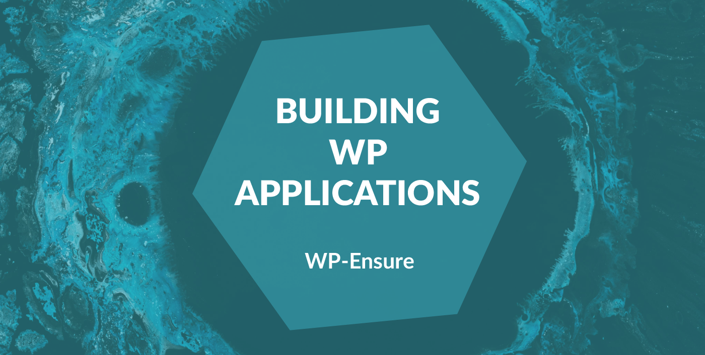 Building WP Applications article header image.