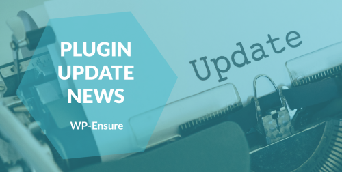 Blog header image for Plugin Update News.